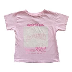 June + Grey Little Mermaid Tee Size 3T